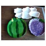 Decorative appetizer trays