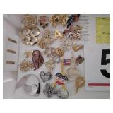 Assorted pins