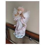 Light up clay angel