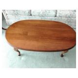 Wooden coffee table