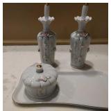 T M J dresser set