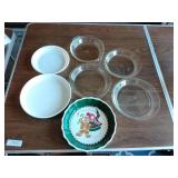 Glass pieces pans