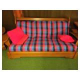 Solid wood couch