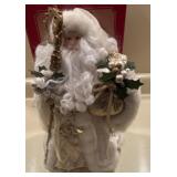 Santa in white