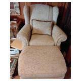 Chair and ottoman