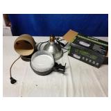 LED security light and 2 other lights