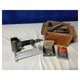 Brad nailer and nails