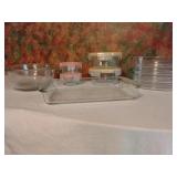 Glass dishes and glass Tupperware