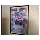 Posters and pictures in frames and jigsaw puzzle