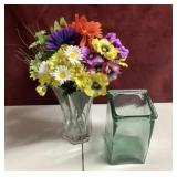 Centerpiece and vases