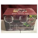 Set of 6 wine glasses