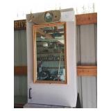 Cabinet with Mirror 16in W x 30in T x 12in D