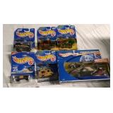 Hot Wheels cars and carrier