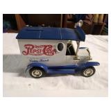Pepsi Cola metal bank car
