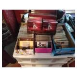 Boxes of cds