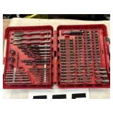 Craftsman drill, bits, and screw heads