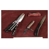 Butter knives, USA double blade and Case XX