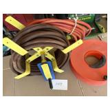 Two air hoses and reels