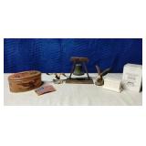 Tomb of the unknown,  eagles, tobacco tin can,