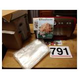 Food Saver vacuum sealing system and bags