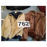 G -III leather coat and ProFit King Louie coat -