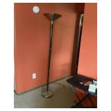 Dark green stand up lamp