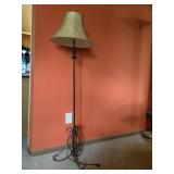 Tall black lamp