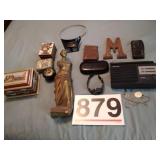 Radio, Venus Dmillo figure, jewelry boxes - 1 is