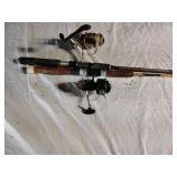 2 fishing poles