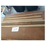 Advertising yard sticks - 6