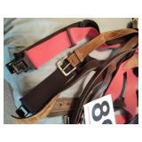 Belts - leather and suspenders
