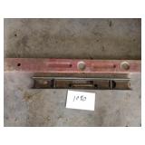 Stanley heavy metal level and wooden level