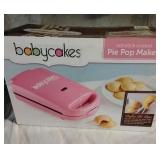 Baby cakes pie pop maker