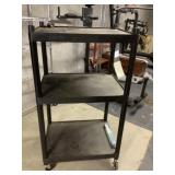 Black work shelfH 4ft 9.5 inch W 2 ft 8 inch