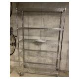 Metal work shelf H 6ft 4.5 inchW 3ft 11.5