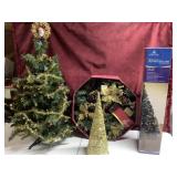 Trees and wreath