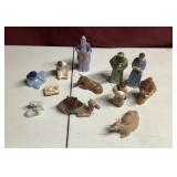 Nativity set