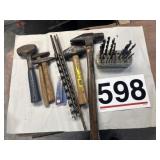 Hammers and drill bits