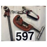 Rigid pipe cutter