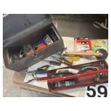 Craftsman tool box, miscellaneous tools