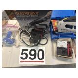 Power stapler paint stripper glue guns multimeter