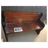 Wooden bench 33 x 48