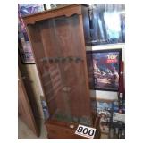 Gun case with key 65h x 28w x 13d