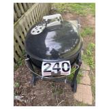 Weber smoke grill charcoal