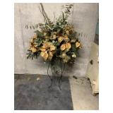 Fax flower with stand