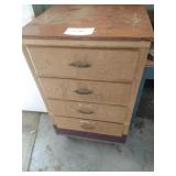 Cabinet on wheels - 41T x 25W x 24D - 4 drawer