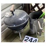 Table size Webber grill