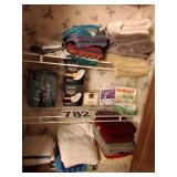 Towels, wash cloths and personal items