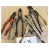 Miscellaneous pliers, vice grips