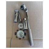 Adjustable ratchet and sockets